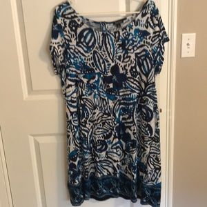 EUC. Lucky short sleeve cotton dress